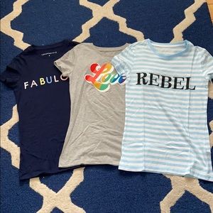 3 pack Aeropostal t shirts